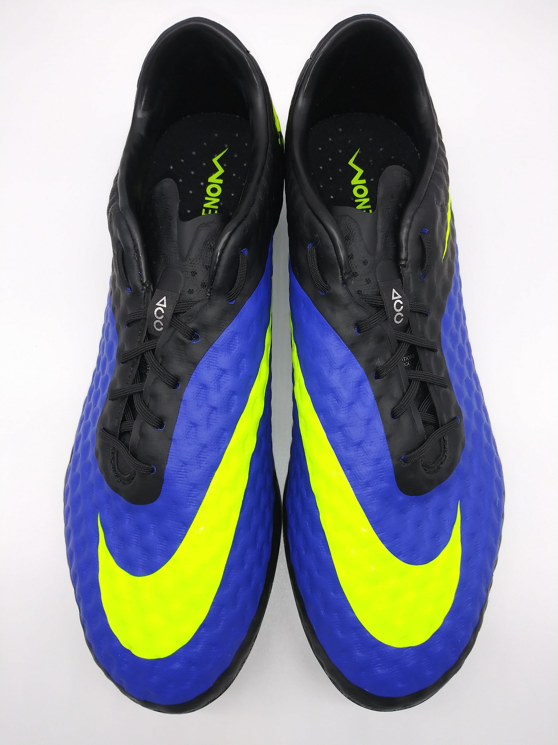 Nike Hypervenom Phantom FG Black Blue Villegas Footwear