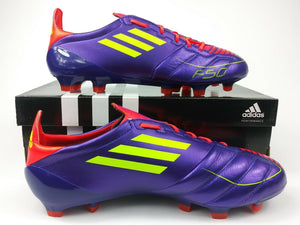 adidas f50 yellow and purple