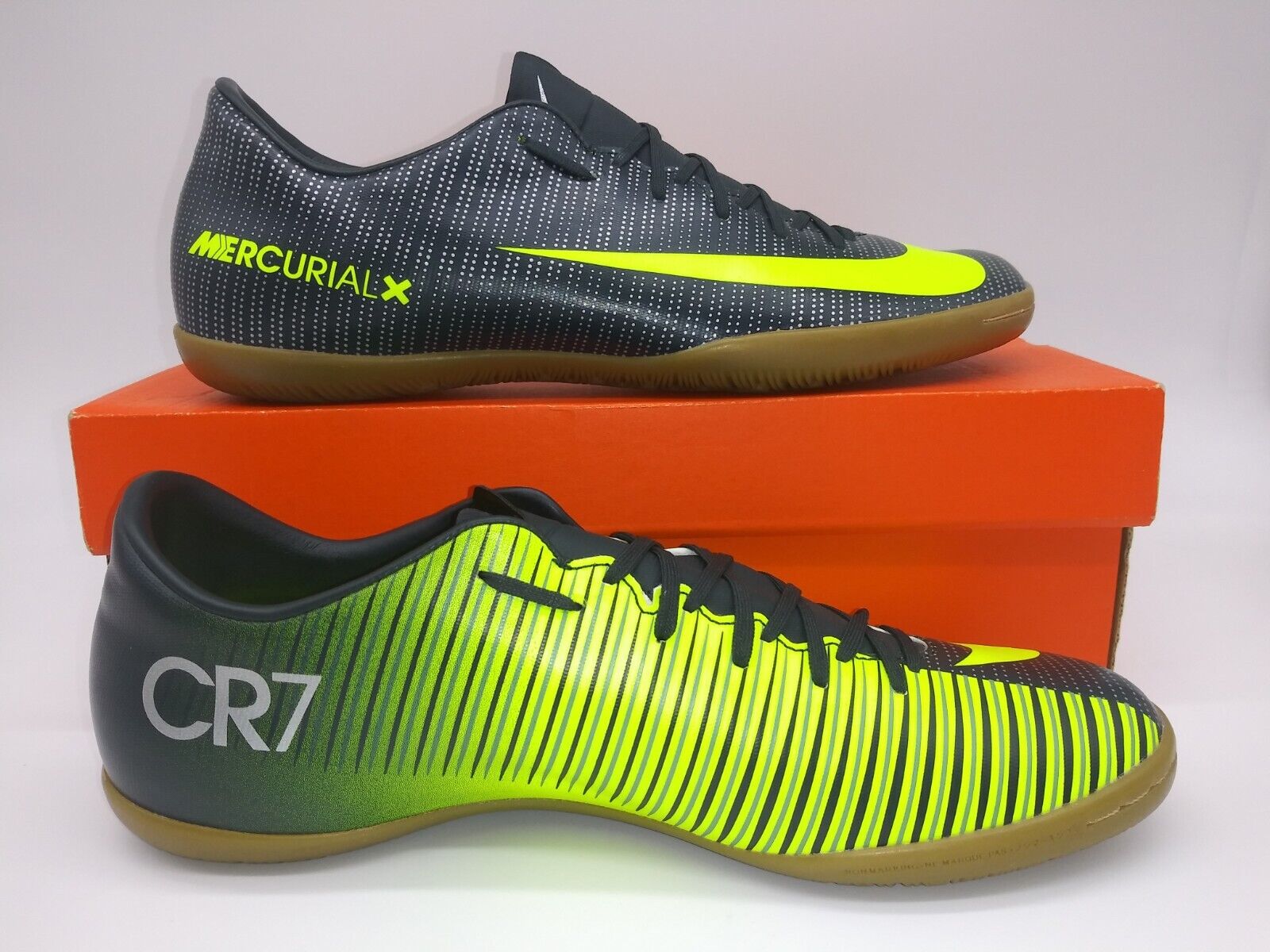 Nike MercurialX Victory VI Grey Yellow – Villegas Footwear