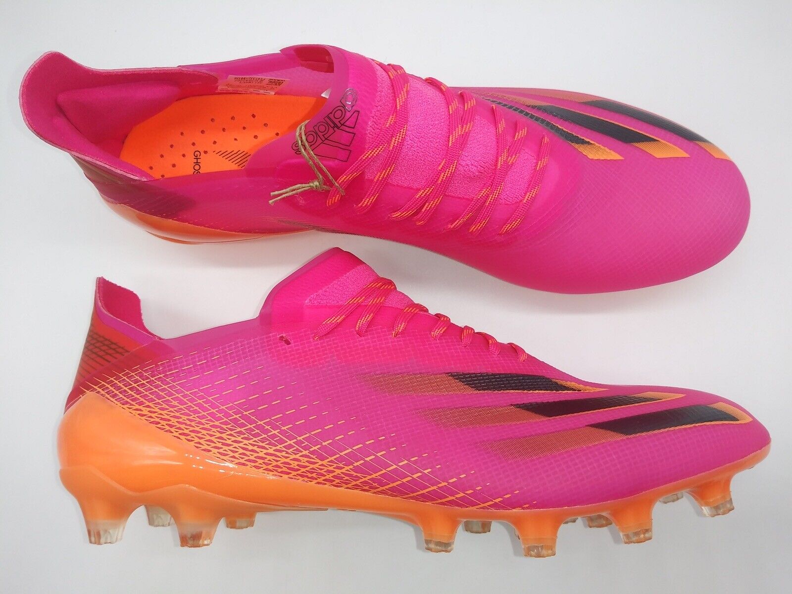 hot pink adidas cleats