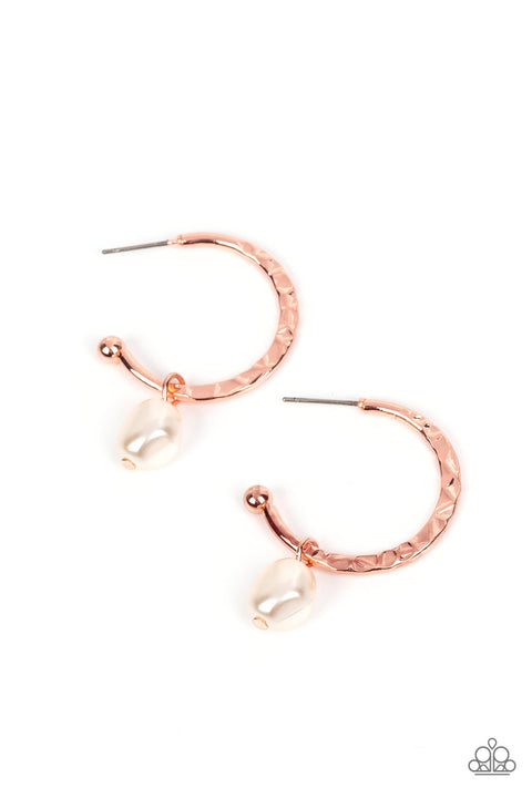 Iconic Illumination - Copper Earrings - Paparazzi Accessories – Bedazzle Me  Pretty Mobile Fashion Boutique