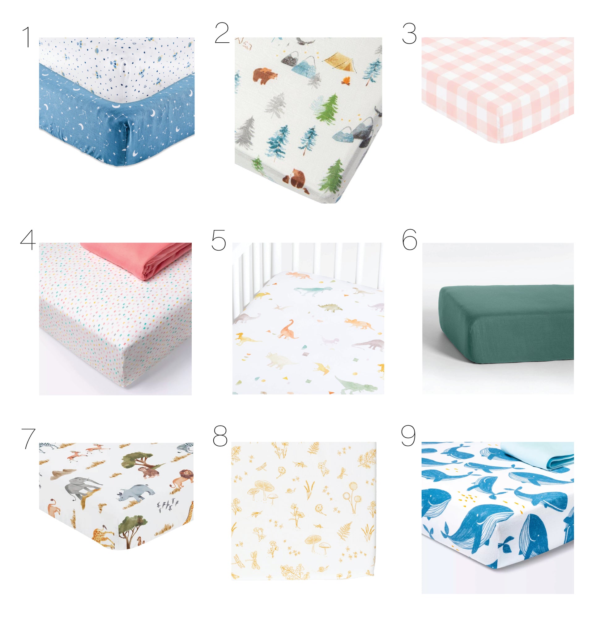 The Best Crib Sheets For Your Nursery – Flip The Script Studios