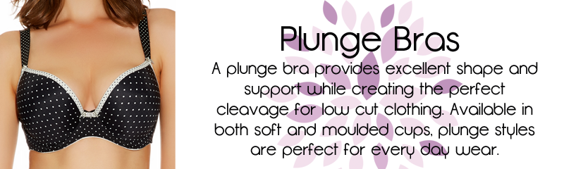 Plunge Bras  Poinsettia – Tagged size-34hh–