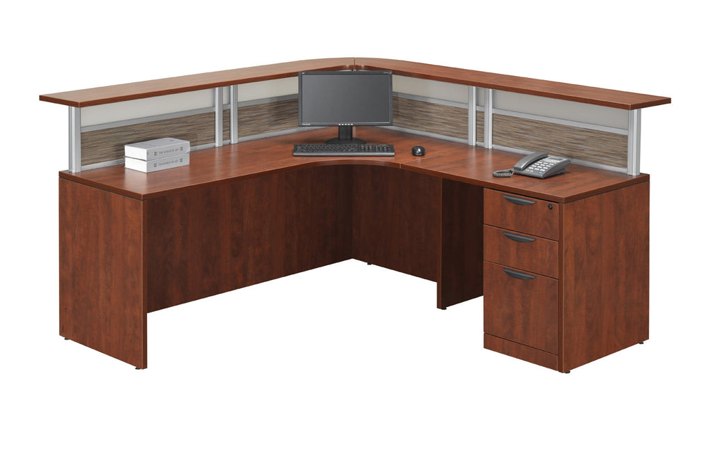Mi Kmaq Office Furniture Interiors Inc Reception Desk With