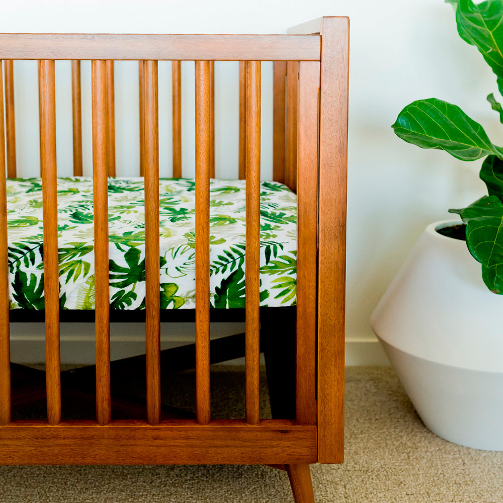 tropical cot bedding