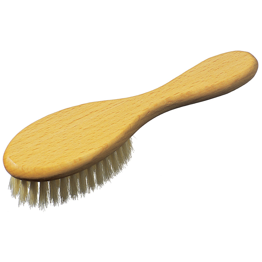 Hair brush. 0042211/ Keller щетка (бук) натур щетина 150*39 мм. Келлер для волос. Бэйби браш с деревянной ручкой.