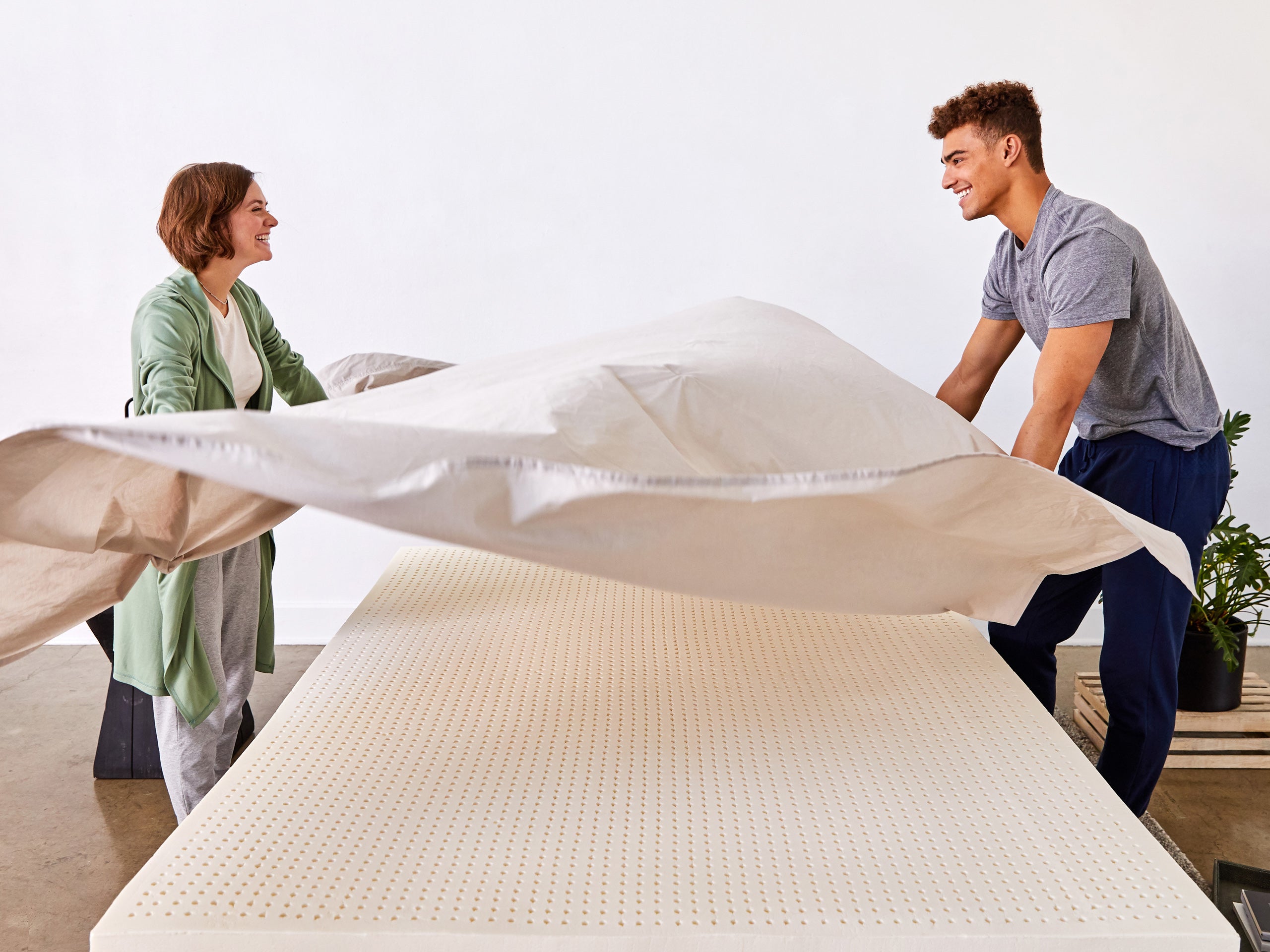 latex foam mattress toppers