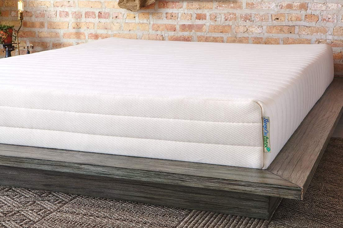 pure green natural latex mattress medium firmness twin