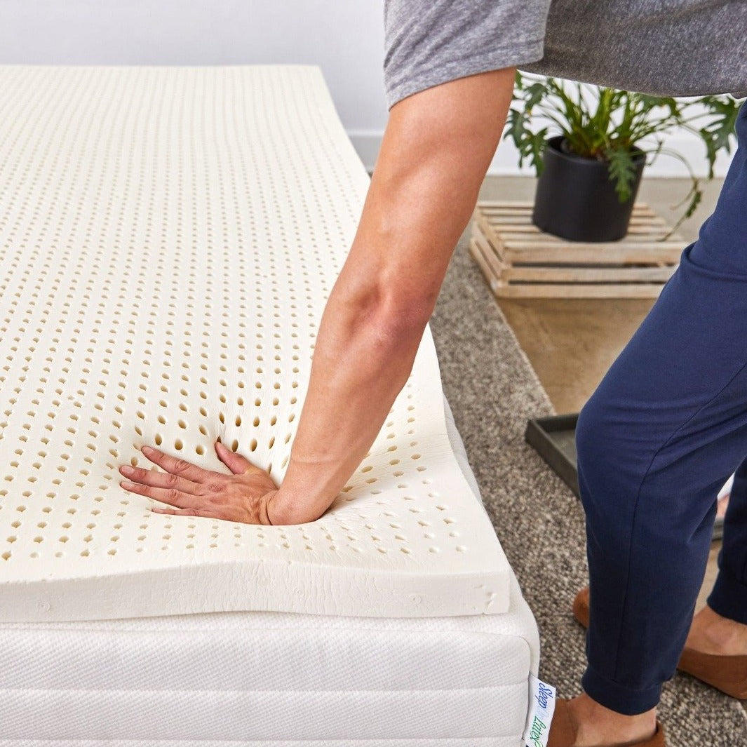 3 Inch Talalay Latex Medium Firm Foam Topper - Mattress To Go