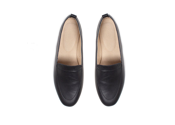 Classic loafer - black leather