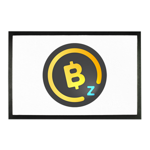 👕 BitcoinZ BTCZ Logo Sublimation Doormat - Best Bitcoin Shirt Shop für Deutschland, Österreich, Schweiz. Top Qualität, 3-5 Tage geliefert und Krypto, Paypal Zahlung