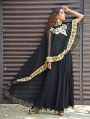 sleeveless anarkali gorgeous