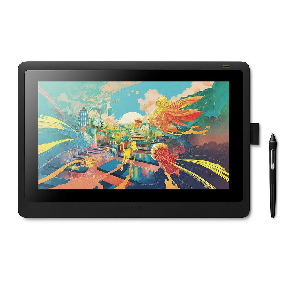 Wacom Cintiq 22_DTK-2260/K0-CX Creative Pen Tablet with Vibrant HD Display  and Pro Pen 2