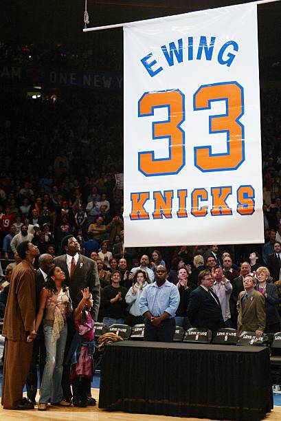 patrick ewing jersey retirement