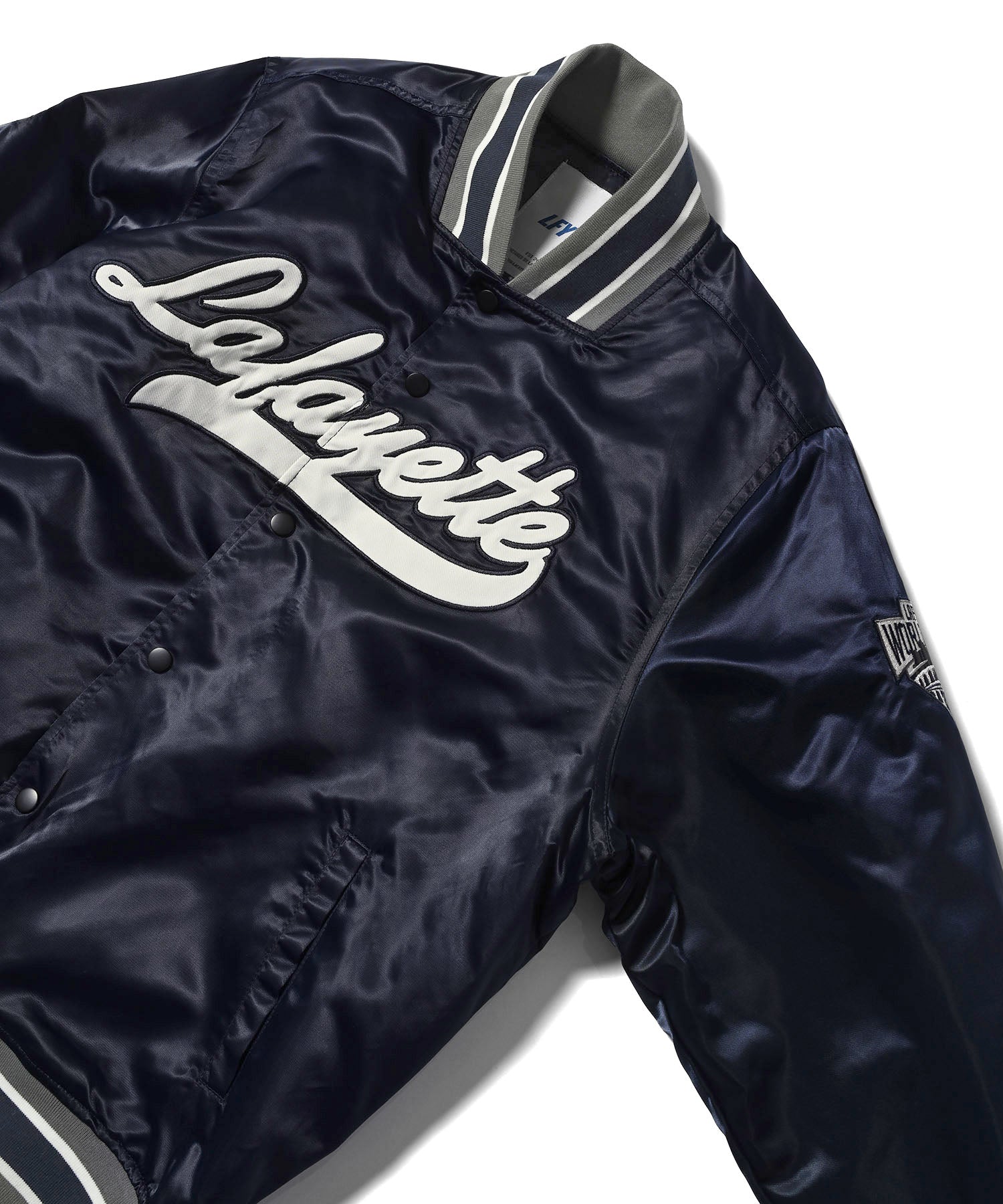 LFYT World Champs Satin Varsity Jacket – PRIVILEGE New York