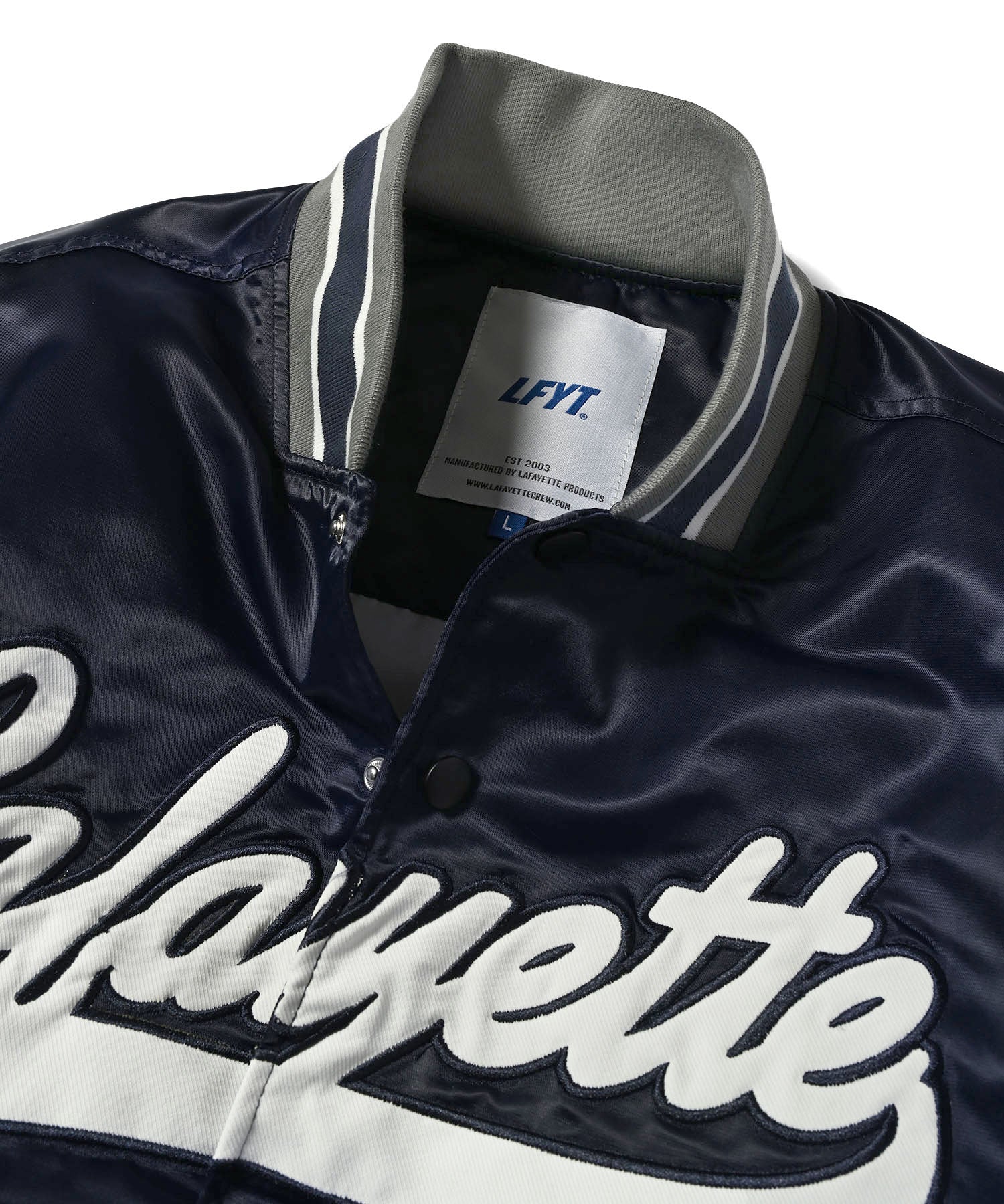 LFYT World Champs Satin Varsity Jacket – PRIVILEGE New York