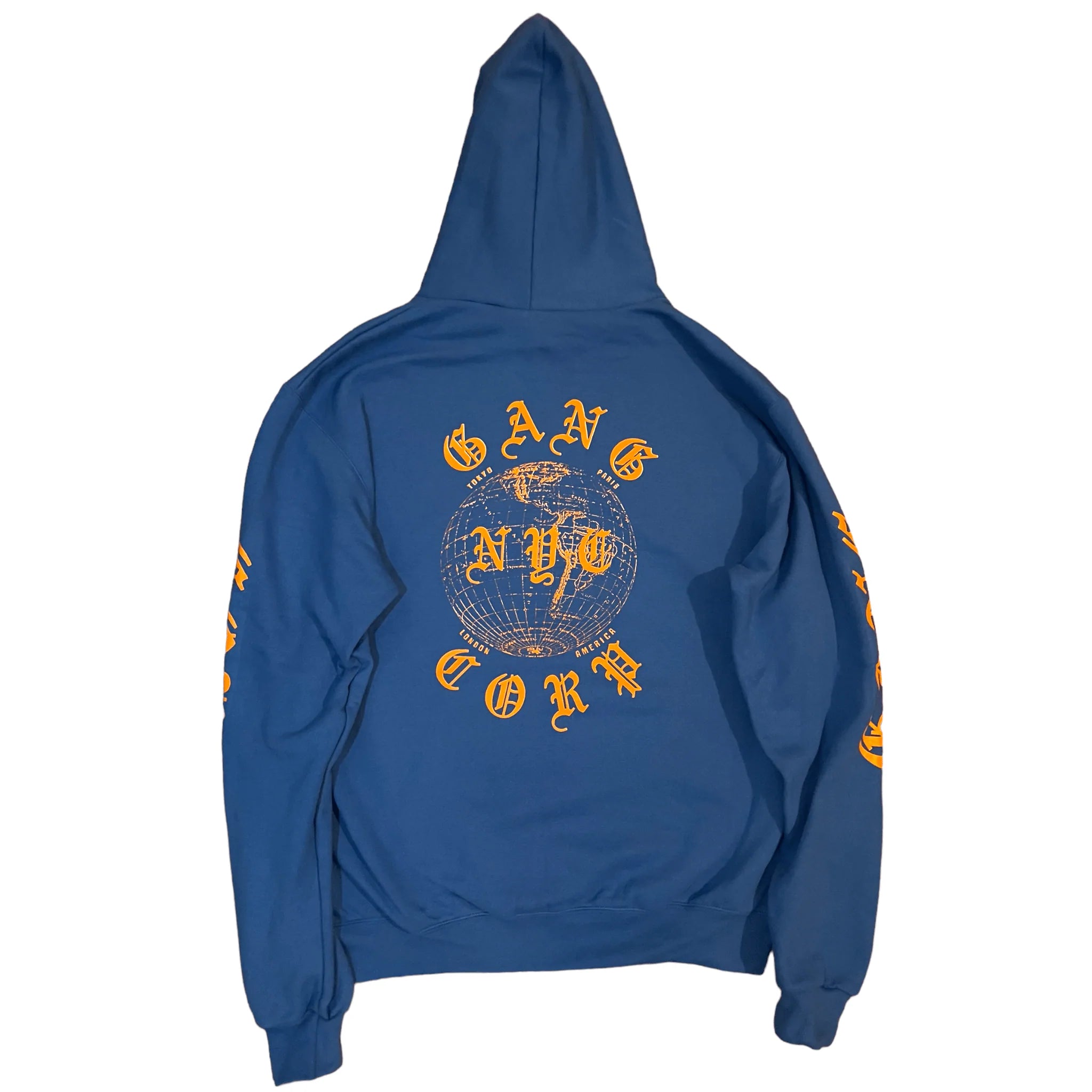 Gang Corp Global Hoodie Royal Blue – PRIVILEGE New York