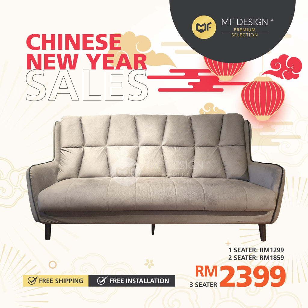 Free Delivery Mfd Premium Moris 1 2 3 Seater Sofa Kerusi Ruang Tam Mf Design Premium Selection Malaysian Favourite Design Furniture