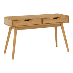 LAMAR 4 Feet Solid Wood Work Desk Console Table