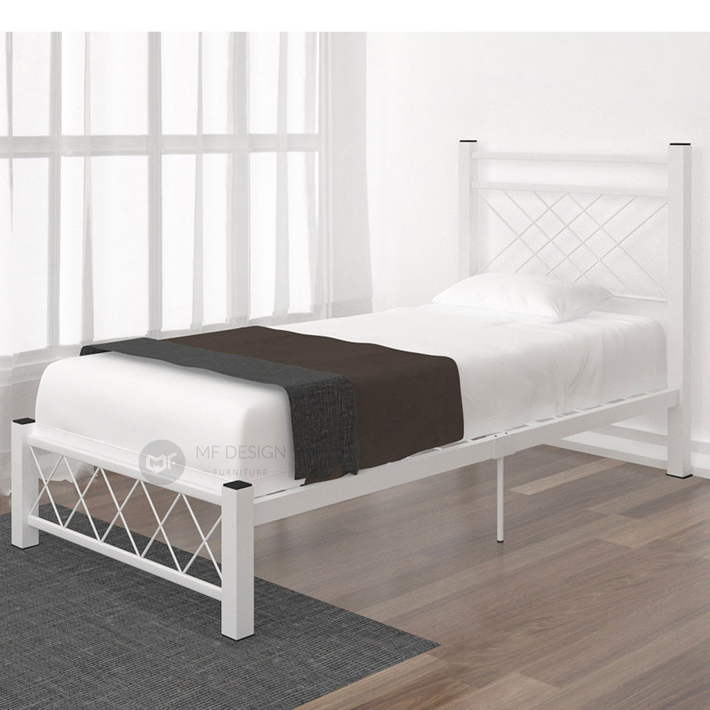 metal bed frame design