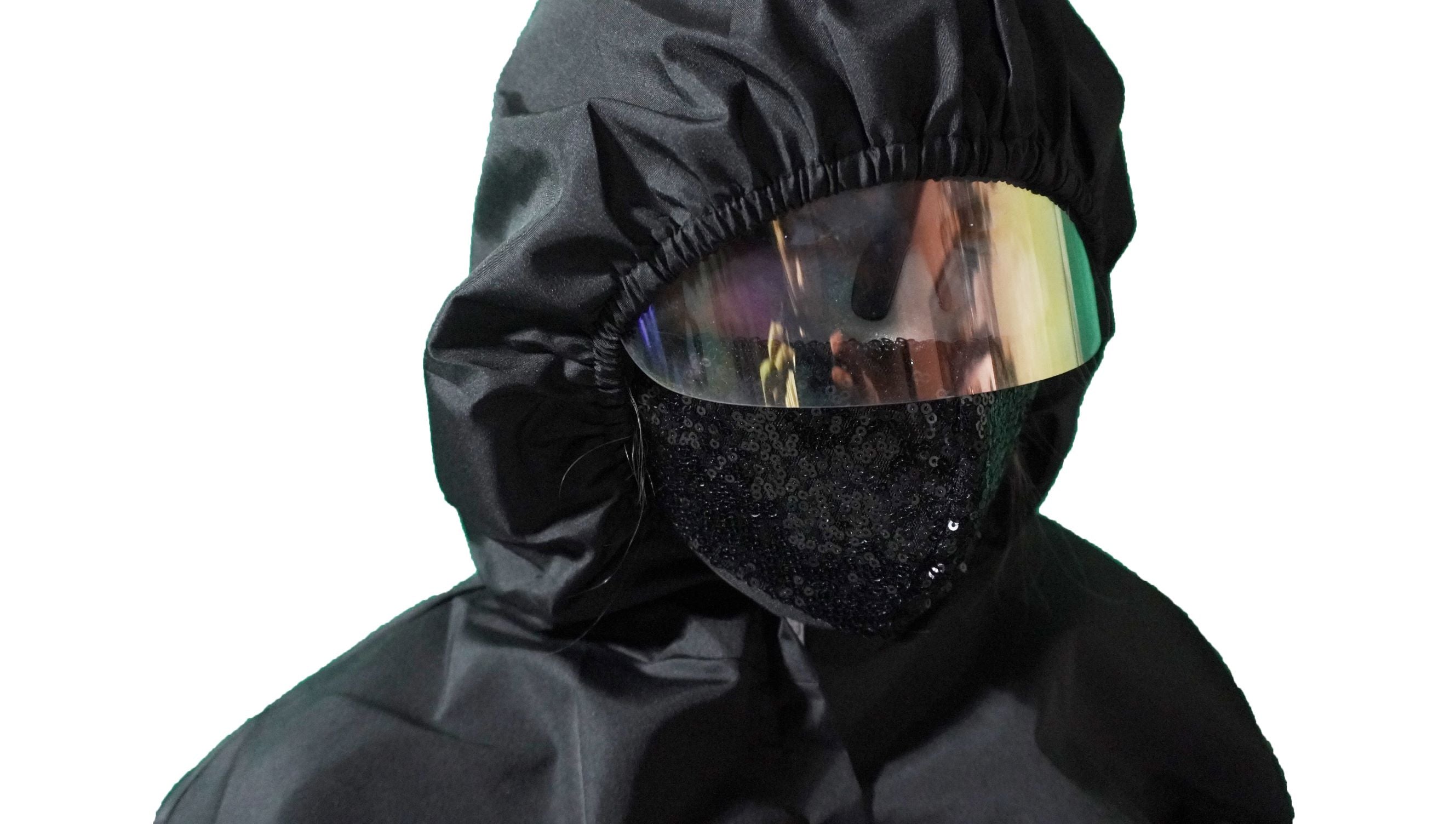 Microfiber Black PPE (Personal Protective Equipment) Suit – Rolf ...