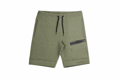 LiteFleece™ Jogger Shorts - Faded Military