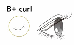 B+ Curl Eyelash