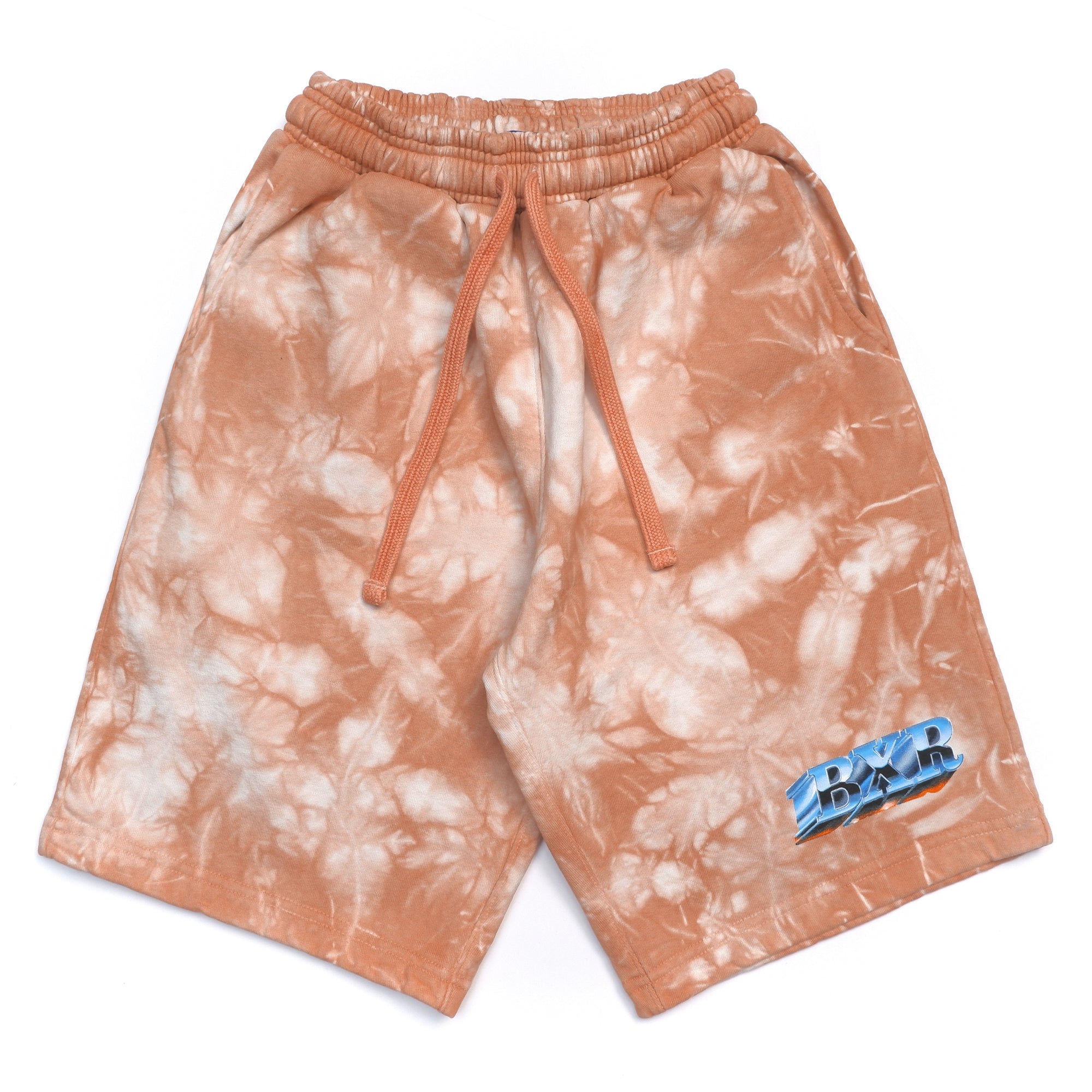 tie dye sweat shorts