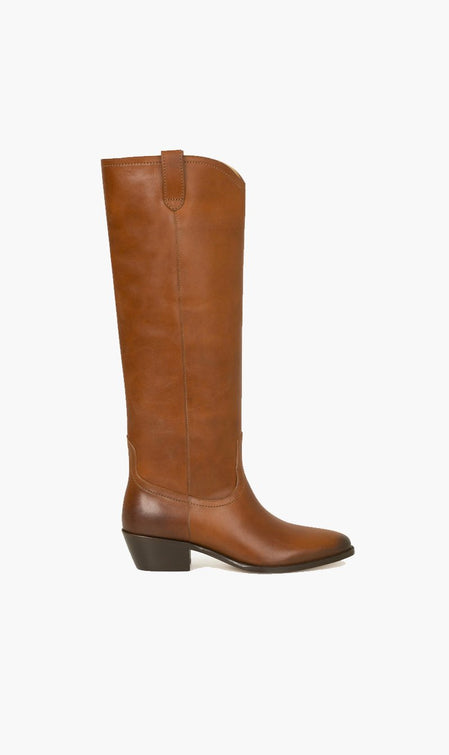 Vanessa Bruno SHOE Vanessa Bruno | Santiag Boots - Cognac