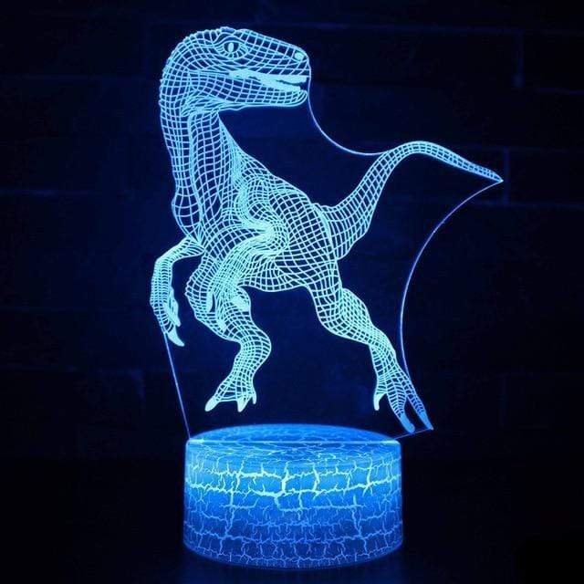 Lampe Dinosaure Vélociraptor