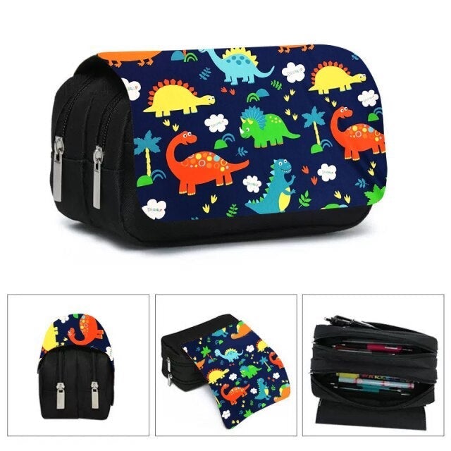 Trousse Dinosaure Double