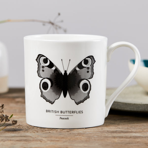 British Butterflies: Swallowtail' Fine China Mug – Bold & Noble