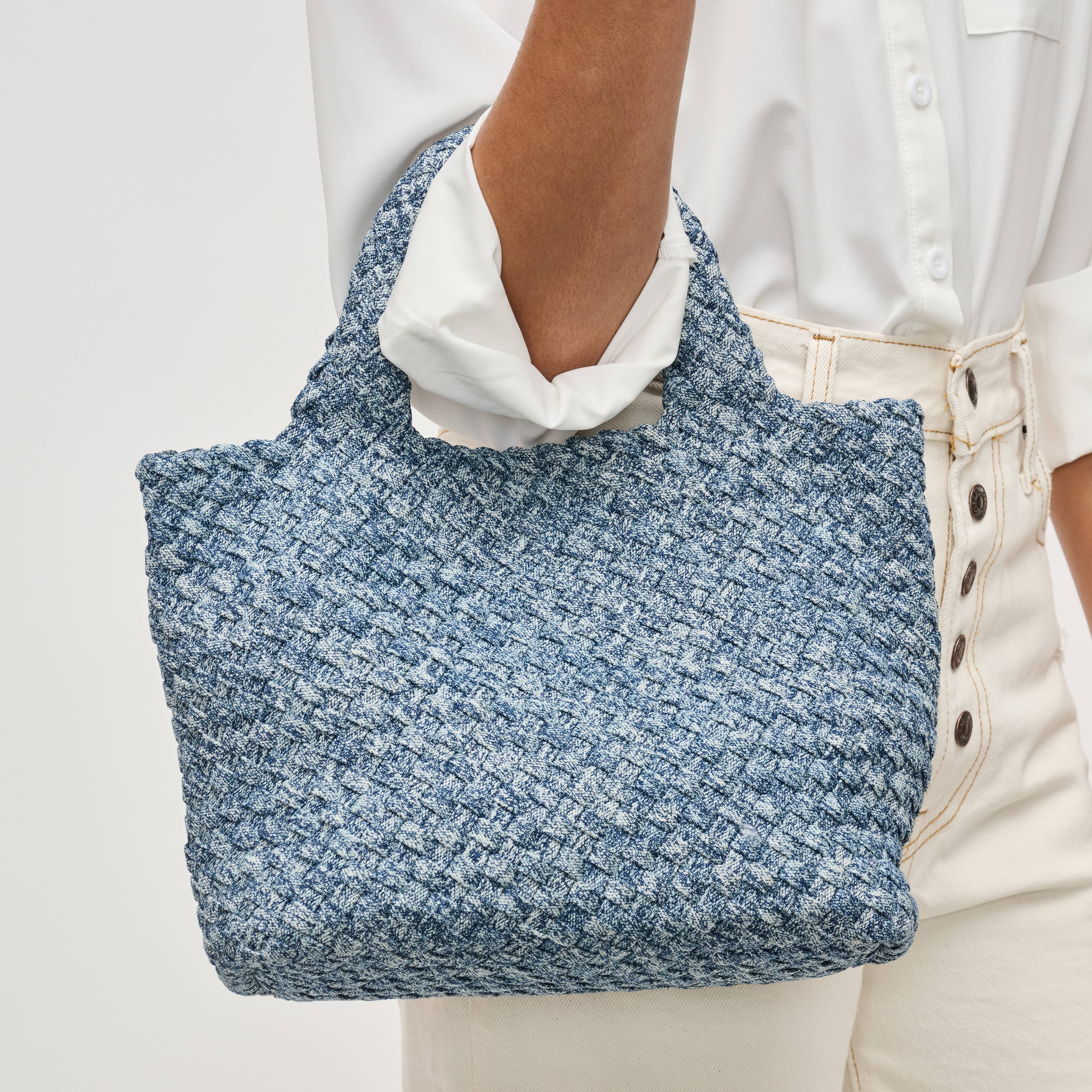 Sky's The Limit - Small Denim Crossbody