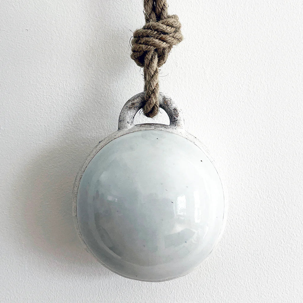 Jingle Bell Domed: Full Moon White