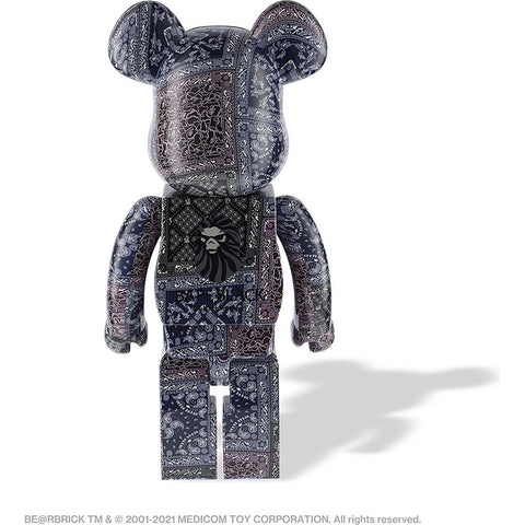 BAPE® BLACK BANDANA BE@RBRICK – us.bape.com