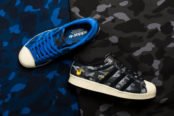 adidas superstar x bape x undefeated