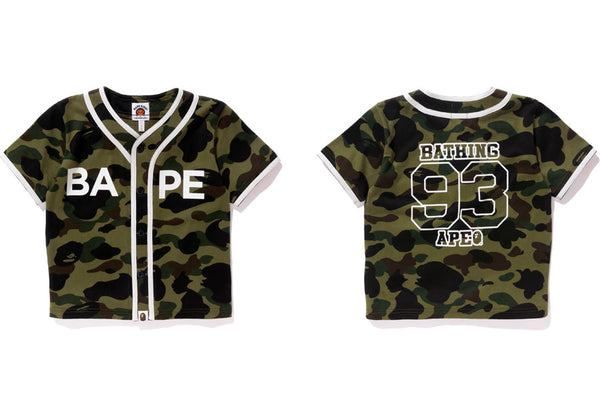 bathing ape baseball jersey