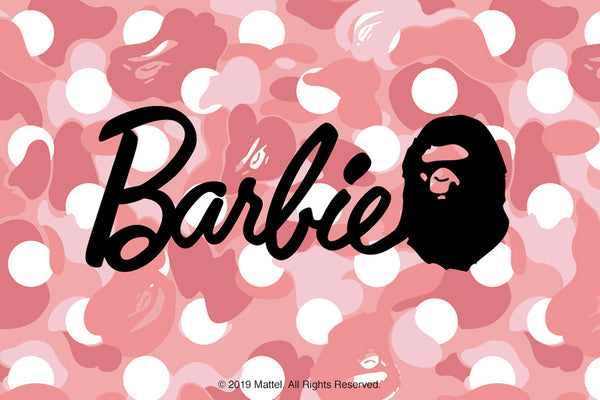 bape barbie collab