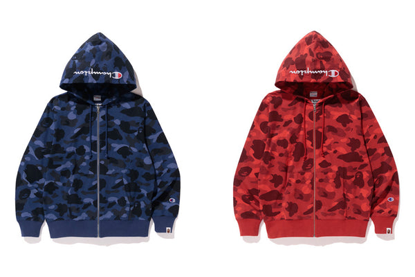 bape x champion sweater