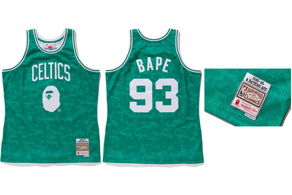 bape celtics jersey