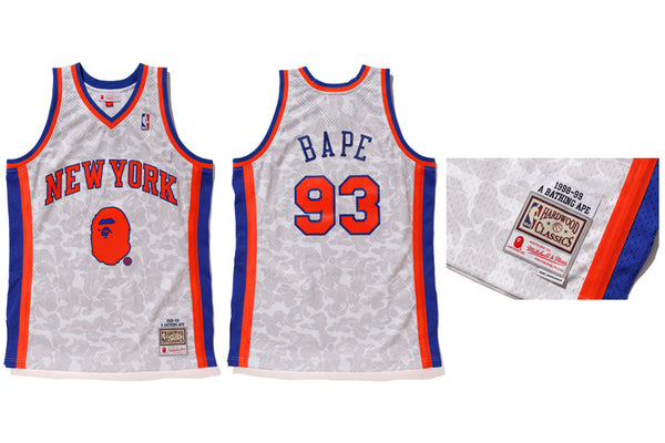 bape mitchell and ness jersey