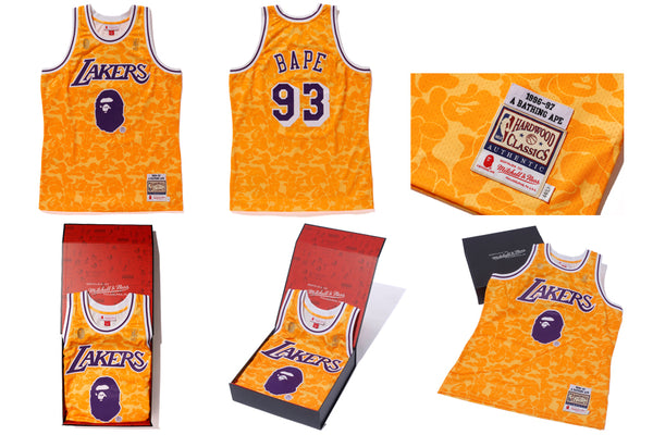 bape jersey lakers