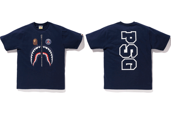 bape x psg shirt