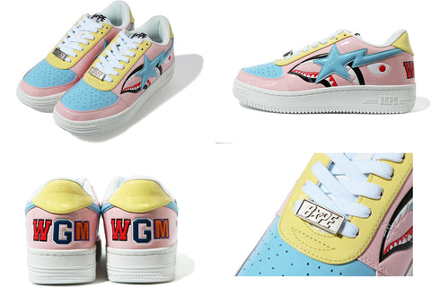 shark bapesta low