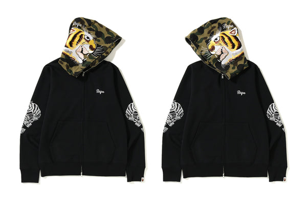 bape tiger embroidery