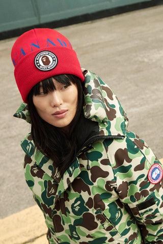 BAPE Canada Goose Concepts KNIT CAP ベイプ カナダグース-