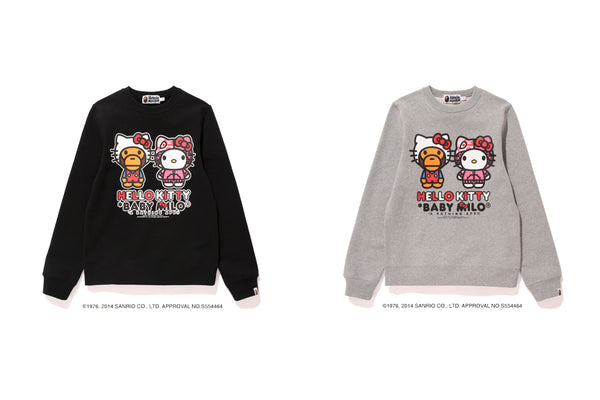 hello kitty bape hoodie