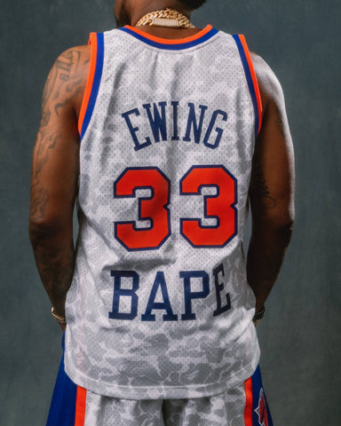 BAPE Releases NBA Collection With Mitchell & Ness and Spalding