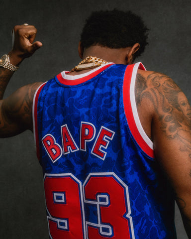 A Bathing Ape x Mitchell & Ness Rockets ABC Basketball Swingman Jersey –  Grails SF