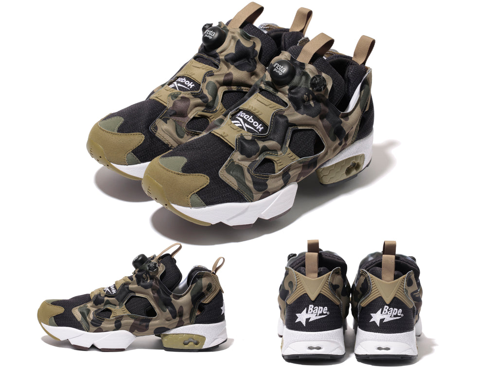 reebok pump x bape